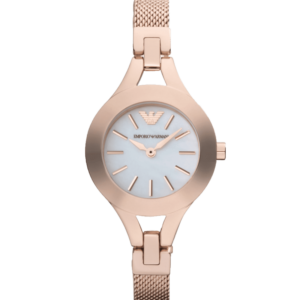 Emporio Armani Damenuhr, AR7329, Edelstahl, Roségold