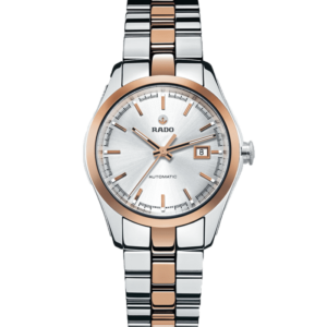 Rado Hyperchrome, 580.0087.3.010, Edelstahl, silber, roségold