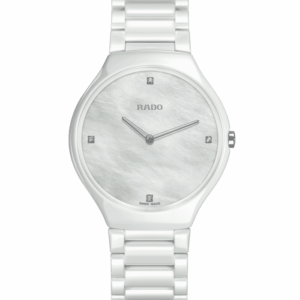 Rado True Thinline, 140.0957.3.090, Keramik, weiß