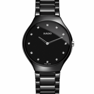 Rado True Thinline, R27741732, Keramik, schwarz