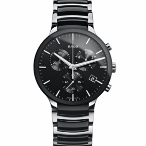 Rado Centrix, R30130152, Edelstahl, schwarz, silber