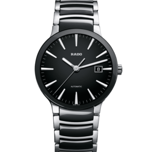 Rado Centrix L, 658.0941.3.015, Edelstahl, Keramik, schwarz, silber