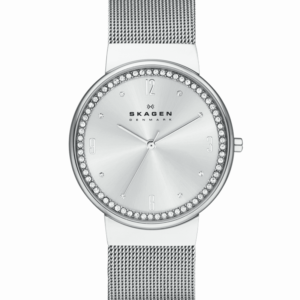 Skagen, Ancher, SKW2152, Edelstahl, Milanaise, silber