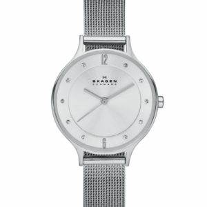 Skagen, Anita, SKW2149P, Edelstahl, Milanaise, silber