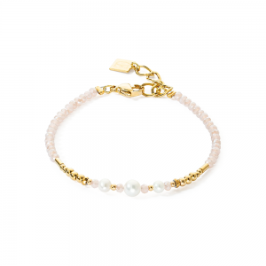 Coeur de Lion Armband Drops Süßwasserperlen gold 1116301416 bei Juwelier Kröpfl