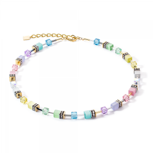 Coeur de Lion GeoCUBE® GeoCUBE® Iconic Gentle Multicolor Halskette 2838101576 bei Juwelier Kröpfl
