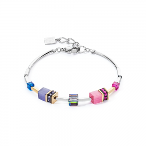 Coeur de Lion GeoCUBE® GeoCUBE® Iconic Lite Armband Rainbow 2800301500 bei Juwelier Kröpfl