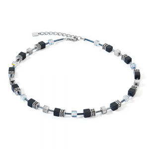 Coeur de Lion GeoCUBE® GeoCUBE® Iconic Precious Halskette kristall-schwarz 4018101318 bei Juwelier Kröpfl