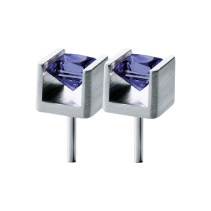 Humphrey Farbedelsteinohrstecker Cube FO4x4-io bei Juwelier Kröpfl