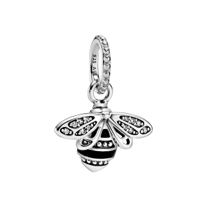 Pandora Anhänger Funkelnde Bienenkönigin Emaille mit Zirkonia-Details 398840C01 bei Juwelier Kröpfl
