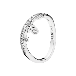 Pandora Decorative Ring Chandelier Droplets 197108CZ-56 bei Juwelier Kröpfl