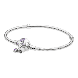 Pandora Promise of Spring Armband Moments Silver Bracelet, Wildflower Meadow Clasp 597124NLC-17 bei Juwelier Kröpfl