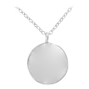 Simple Pledge Halskette „Disk“ bei Juwelier Kröpfl