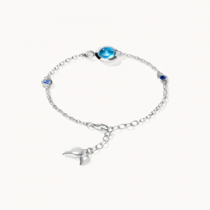 Tamara Comolli Bouton Armband Mini Chain Ocean B-BOU-c-Oce-sm-wg bei Juwelier Kröpfl
