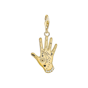 Thomas Sabo Charm Club Charm Anhänger Vintage Hand Gold 1717-565-7 bei Juwelier Kröpfl