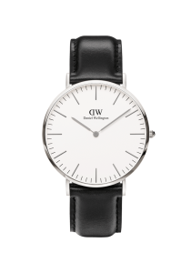 Daniel Wellington Classic Sheffield Silber 40mm DW00100020 bei Juwelier Kröpfl