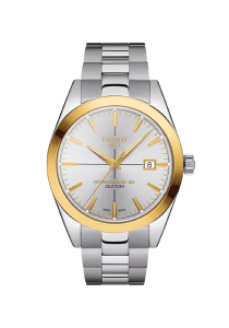 Tissot Gentleman Gentleman Powematic 80 Silicium Solid 18K Gold Bezel T927.407.41.031.01 bei Juwelier Kröpfl