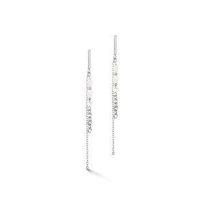 Coeur de Lion Brilliant Square Layer Ohrringe silber 6005211417 bei Juwelier Kröpfl