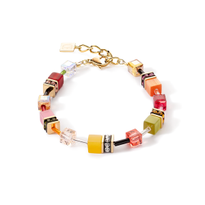 Coeur de Lion GeoCUBE® GeoCUBE® Iconic Multicolor Indian Summer Armband 2838301585 bei Juwelier Kröpfl