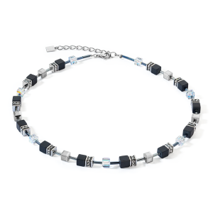 Coeur de Lion GeoCUBE® GeoCUBE® Iconic Precious Halskette kristall-schwarz 4018101318 bei Juwelier Kröpfl