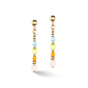 Coeur de Lion Ohrringe Princess Spheres multicolor pastell 4350211522 bei Juwelier Kröpfl