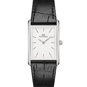 Daniel Wellington Bound Bound Black Crocodile Silver DW00100697 bei Juwelier Kröpfl