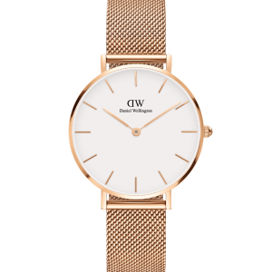 Daniel Wellington Classic Petite Melrose Roségold 32mm DW00100163 bei Juwelier Kröpfl