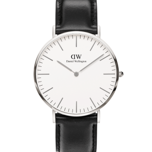 Daniel Wellington Classic Sheffield Silber 40mm DW00100020 bei Juwelier Kröpfl