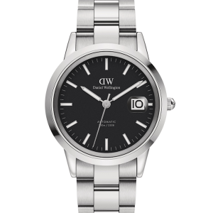 Daniel Wellington Iconic Link Iconic Link Automatic Black Silver 40mm DW00100482 bei Juwelier Kröpfl