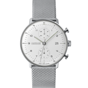 Junghans Junghans Max Bill Max Bill Chronoscope 027/4003.48 bei Juwelier Kröpfl