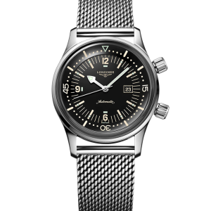 Longines Sport Diving The Longines Legend Diver Watch L3.374.4.50.6 bei Juwelier Kröpfl