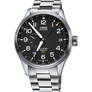 Oris Aviatik Oris Big Crown ProPilot ORIS BIG CROWN PROPILOT GMT SMALL SECOND 01 748 7710 4164-07 8 22 19 bei Juwelier Kröpfl