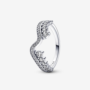 Pandora Timeless Funkelnde Asymmetrische Wellen Ring 192543C01 bei Juwelier Kröpfl