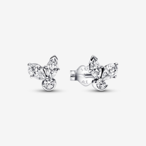 Pandora Timeless Funkelnde Herbarium Cluster Ohrringe 292406C01 bei Juwelier Kröpfl