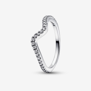 Pandora Timeless Funkelnde Welle Ring 192539C01 bei Juwelier Kröpfl