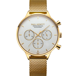 Paul Hewitt Oceanpulse Oceanpulse Uhr Gold Weiß PH-W-0305 bei Juwelier Kröpfl