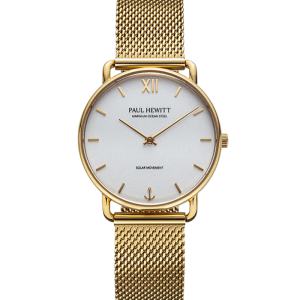 Paul Hewitt Sailor Sailor 33 mm Uhr Gold Weiß PH-W-0316 bei Juwelier Kröpfl