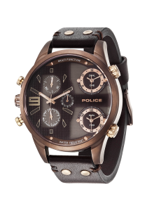 Police Copperhead PL.14374JSBN/12 braun bei Juwelier Kröpfl