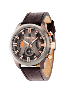 Police Cyclone PL.14639JSBZU/61 braun bei Juwelier Kröpfl