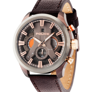 Police Cyclone PL.14639JSBZU/61 braun bei Juwelier Kröpfl