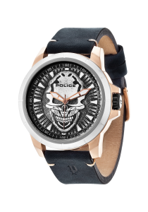 Police Reaper PL.14385JSRS/57 edelstahlfarben, roségold bei Juwelier Kröpfl