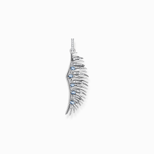 Thomas Sabo Rising Phoenix Anhänger Phönix-Flügel mit blauen Steinen silber PE938-644-1 bei Juwelier Kröpfl