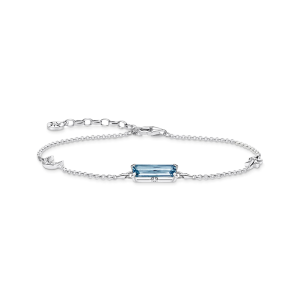 Thomas Sabo Sparkling Heitage Armband blauer Stein mit Mond und Stern A1958-644-1 bei Juwelier Kröpfl