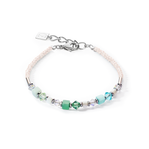 Coeur de Lion Armband Princess Shape Mix mintgrün 4239300522 bei Juwelier Kröpfl