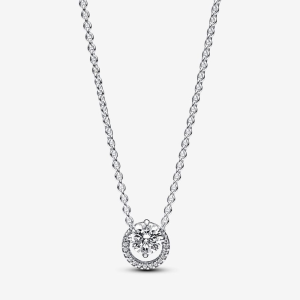 Pandora Timeless Funkelnder Runder Strahlenkranz Collier-Halskette 391174C01-45 bei Juwelier Kröpfl