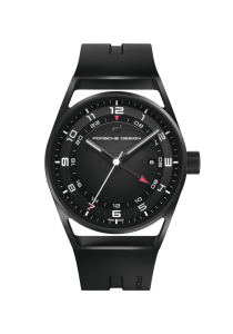 Porsche Design 1919 Globetimer Black & Rubber 4046901418212 6020.2.02.001.06.2 bei Juwelier Kröpfl