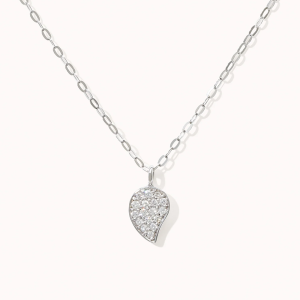 Tamara Comolli SPARKLE SPARKLE Drop Anhänger mit Diamant Pavé und Kette C-Spa-1-Dr-p-wg bei Juwelier Kröpfl