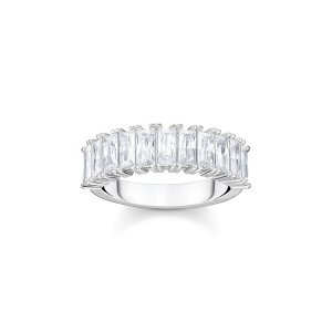 Thomas Sabo Sparkling Heitage Ring weiße Steine Pavé silber TR2366-051-14 bei Juwelier Kröpfl