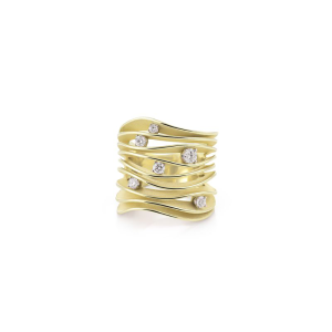 Annamaria Camilli Dune Ring Dune Gelbgold GAN3360Y bei Juwelier Kröpfl