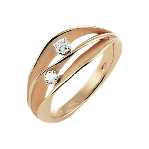 Annamaria Cammilli Essential Dune Ring Orange Gold GAN1941J bei Juwelier Kröpfl